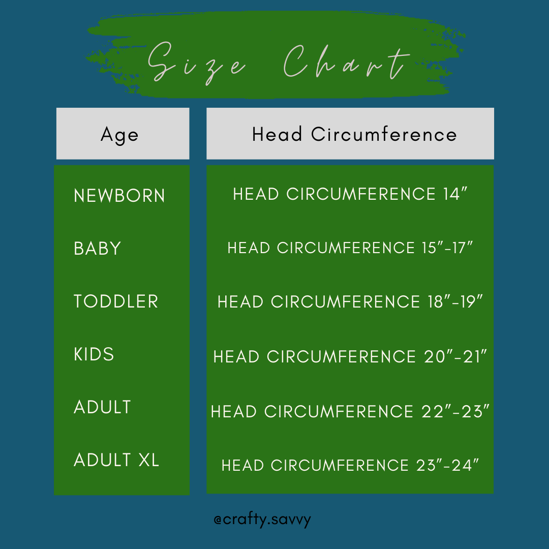 head size chart